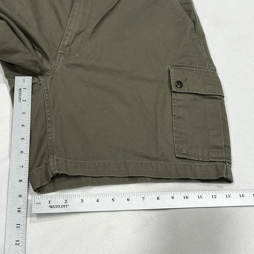 Polo Ralph Lauren Men Olive Green Chino Cargo Shorts 9